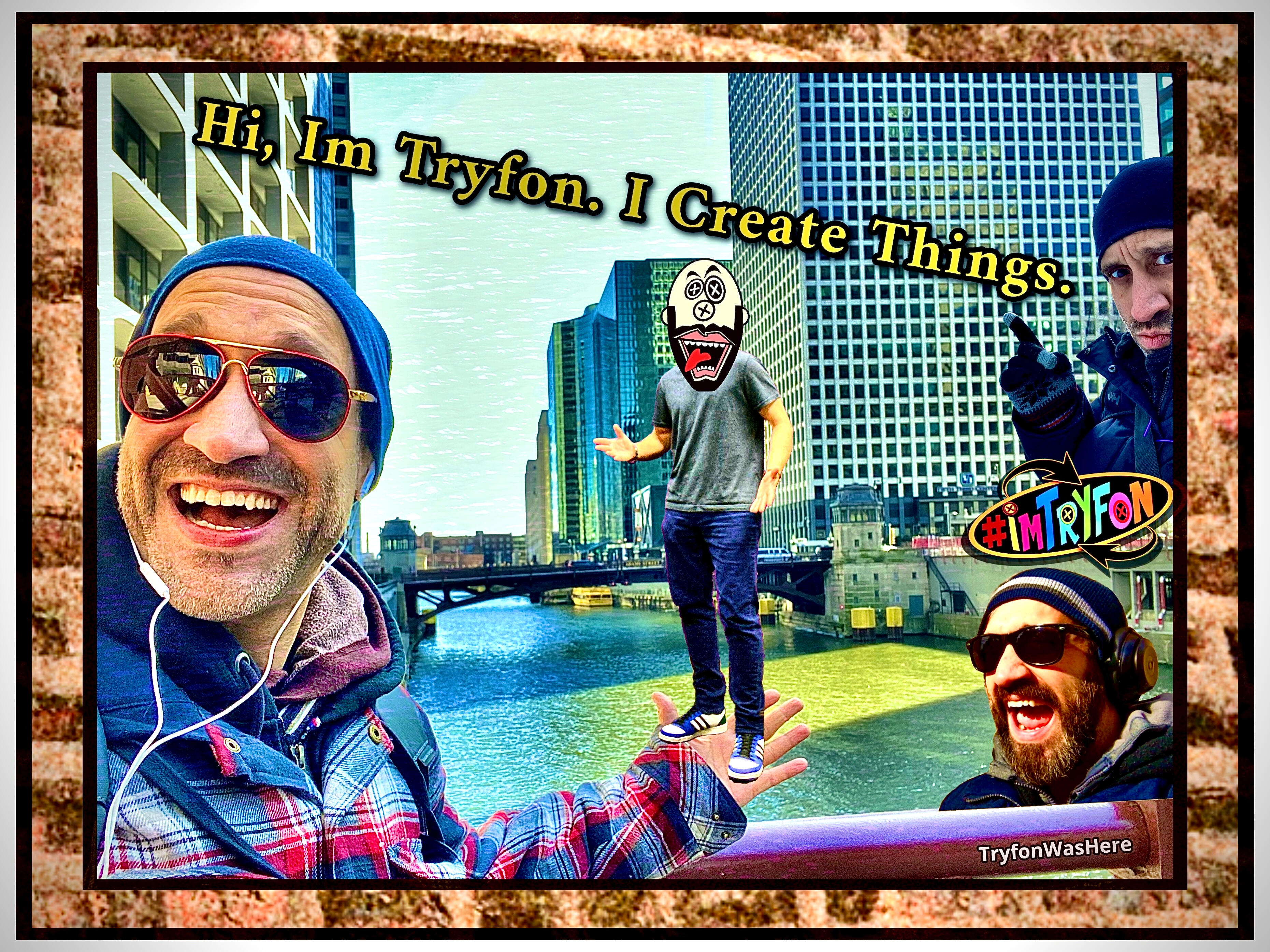 Hi, Im Tryfon. I Create Things.
