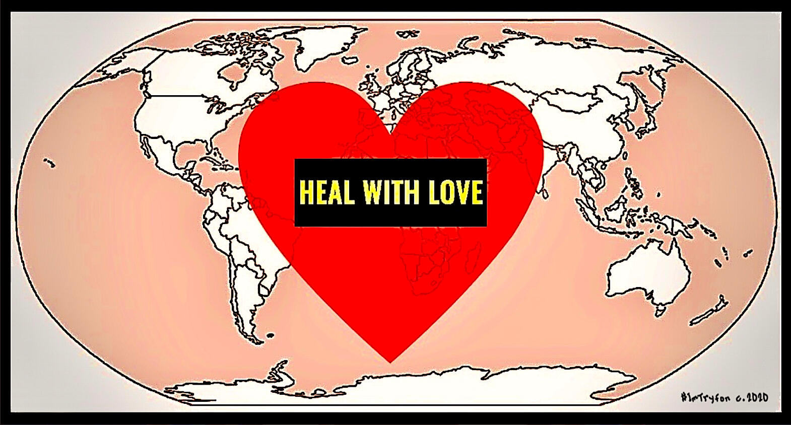 Heal With Love - World Map