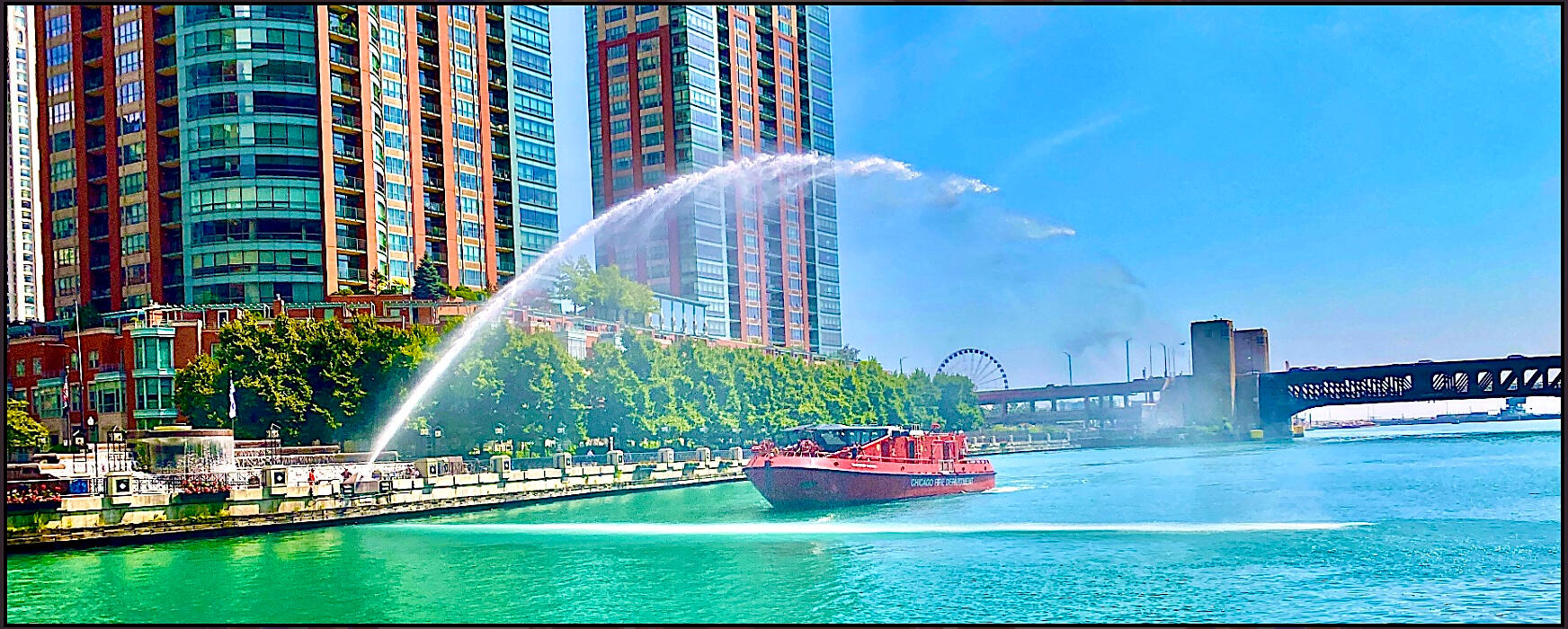 Fire Boat - Chicago River