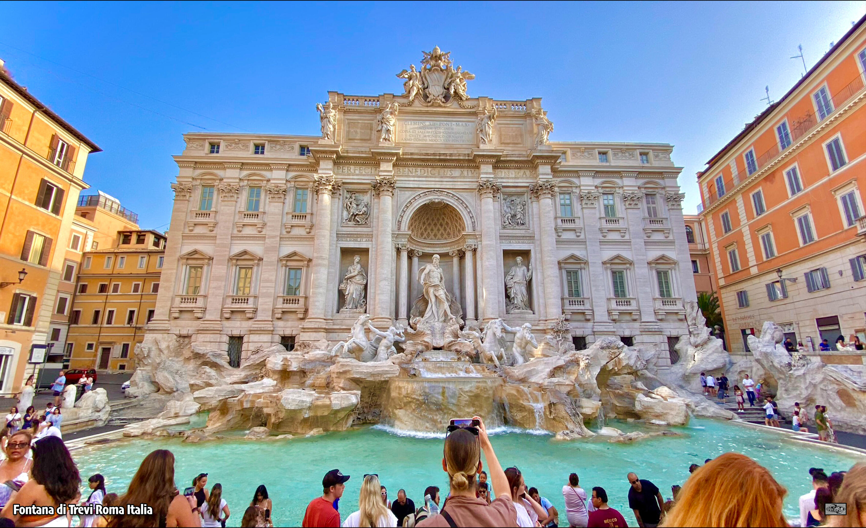 Fontana di Trevi Roma Italia
