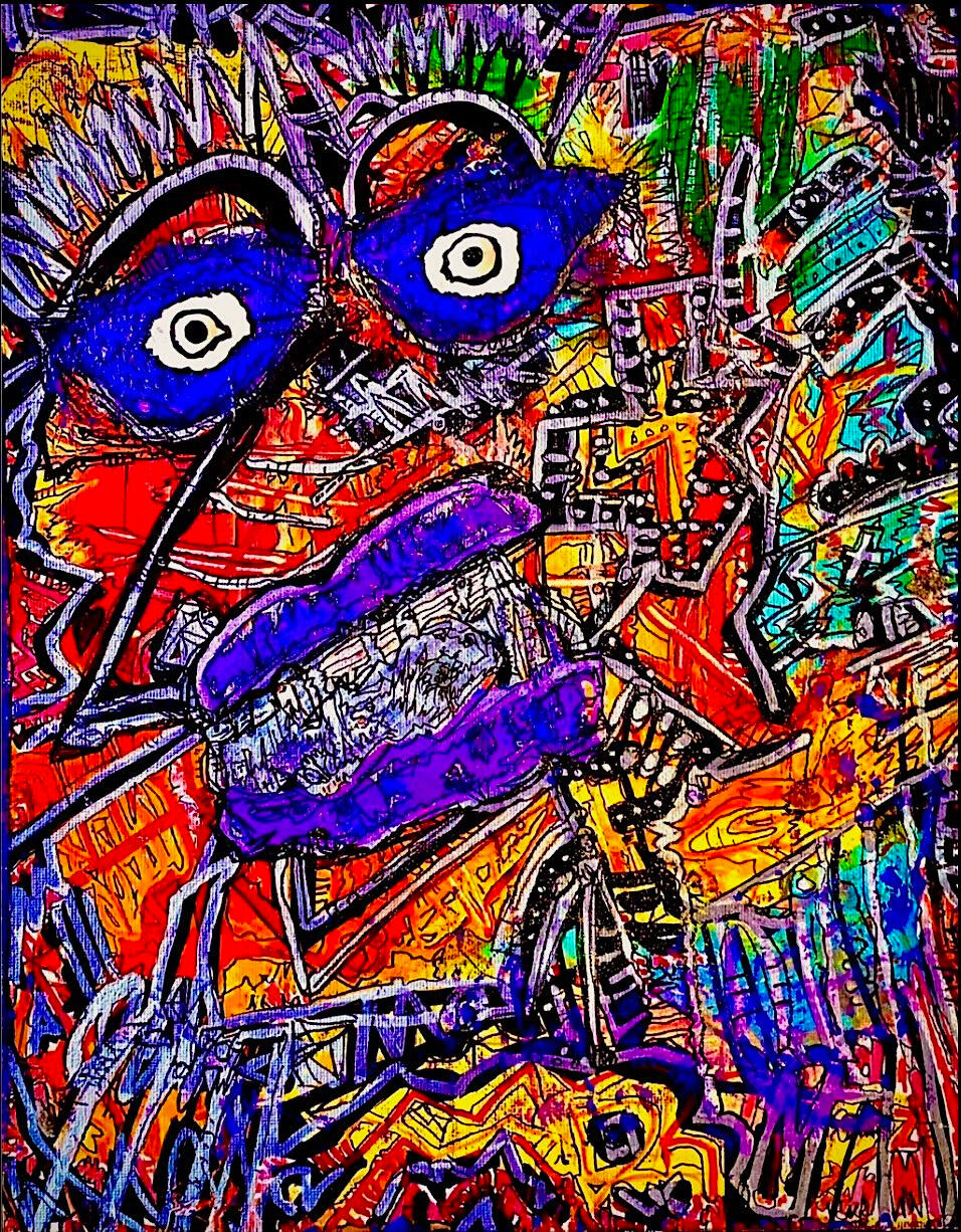 White Eyes / Purple Lips