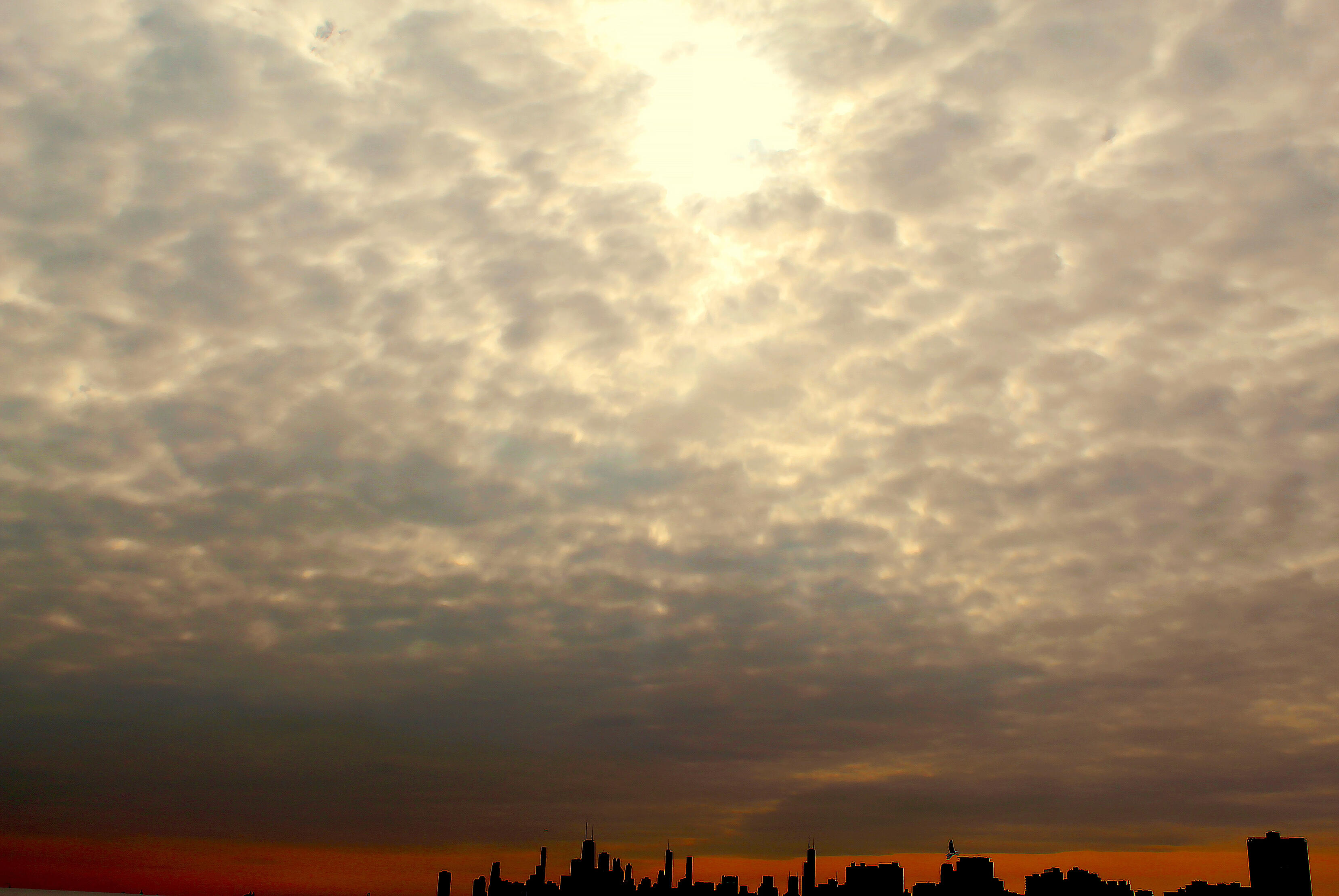 Orange Strip of Chi Sky